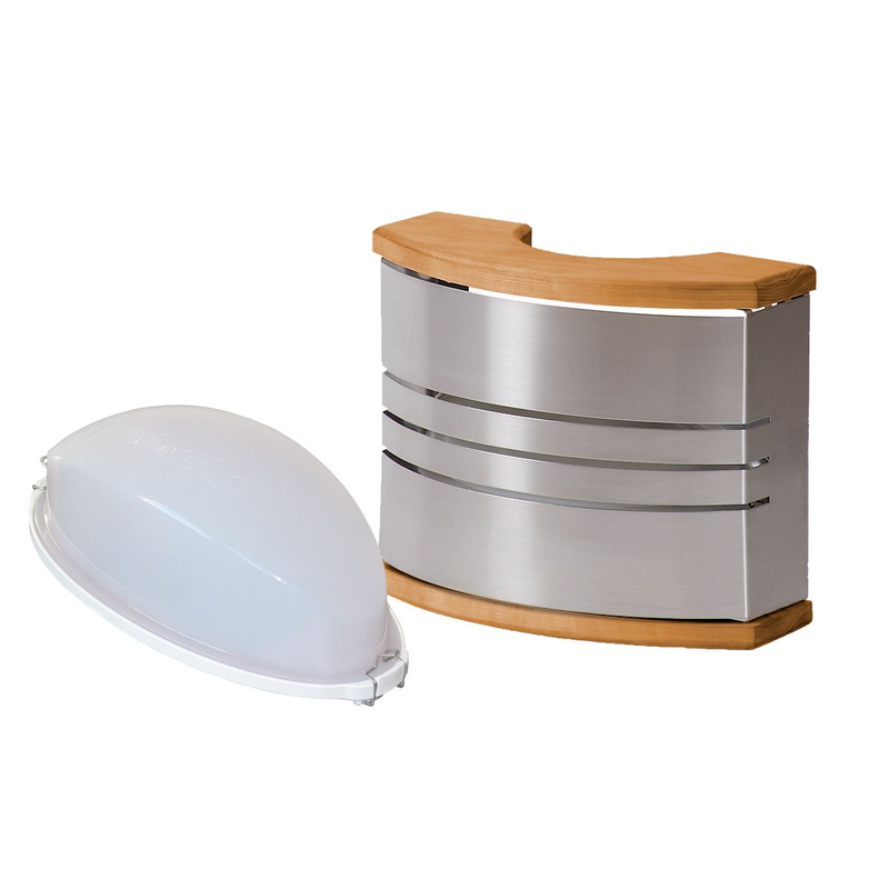 Harvia Bastubelysning Lampa Trä Harvia Stål