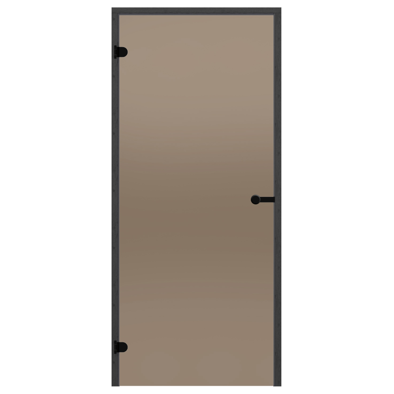 Harvia Bastudörr Black Line Harvia 1890 X 690 X 92 Mm, Brons, Furukarm