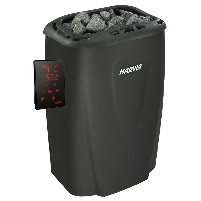 Harvia Elektriskt Bastuaggregat Moderna Med Digital Styrenhet Harvia 4.5 Kw (v45, 3 - 6 M3)