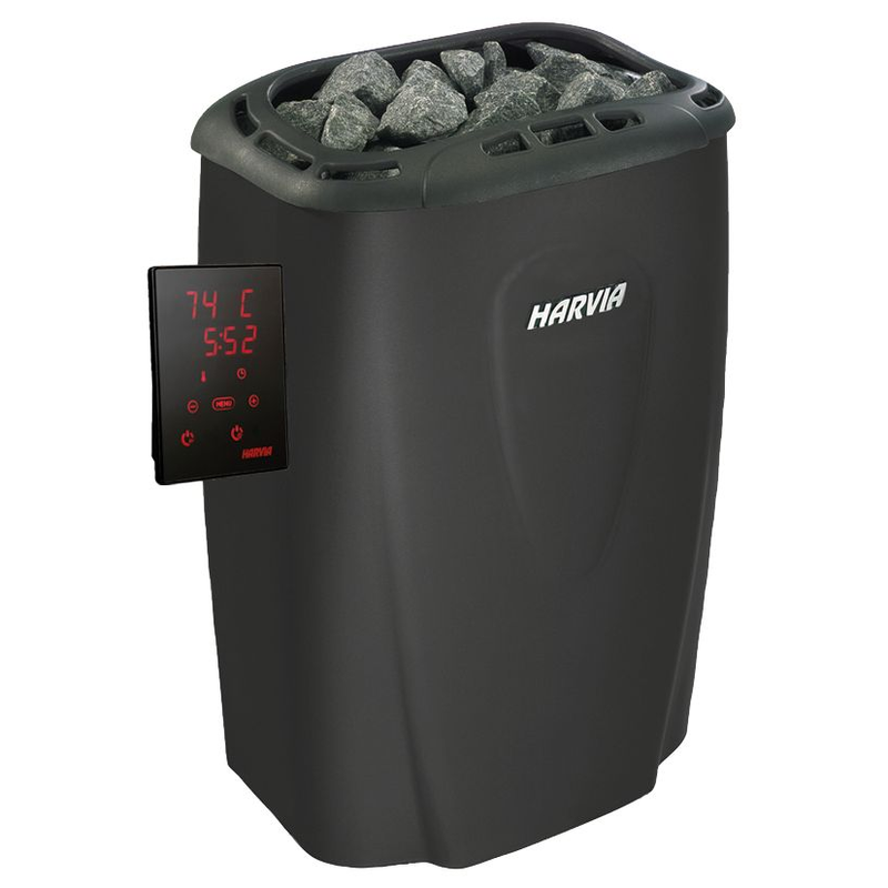 Harvia Elektriskt Bastuaggregat Moderna Med Digital Styrenhet Harvia 6 Kw (v60, 5 - 8 M3)