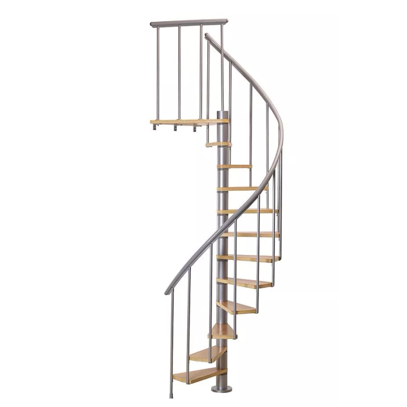 Dolle Spiraltrappa Calgary Dolle 140 Cm, Silvergrå