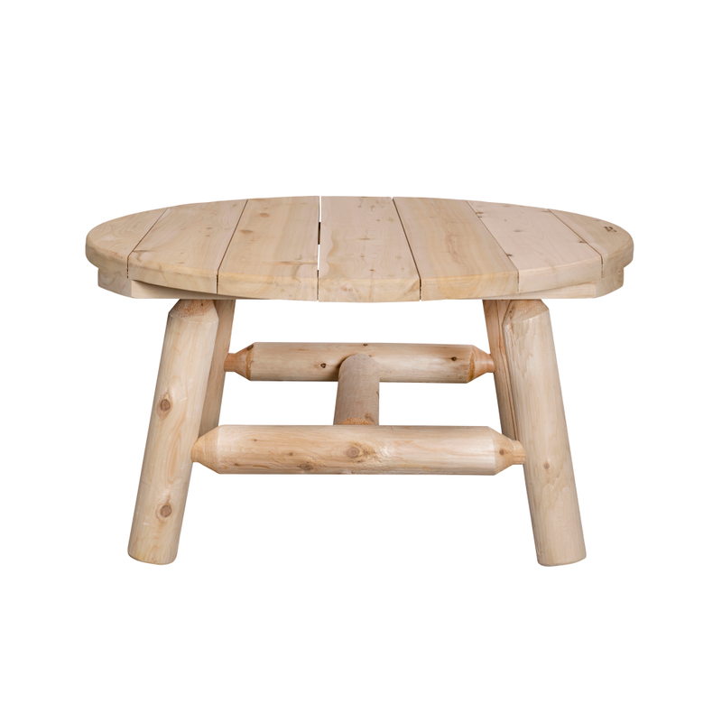 Canadian Outdoor Trädgårdsbord Log Rund Ø 91 Cm Canadian Outdoor