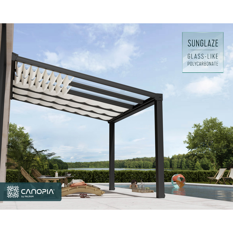 Canopia Skuggkit Till Altantak Stockholm Canopia 3,4 X 7,4 M