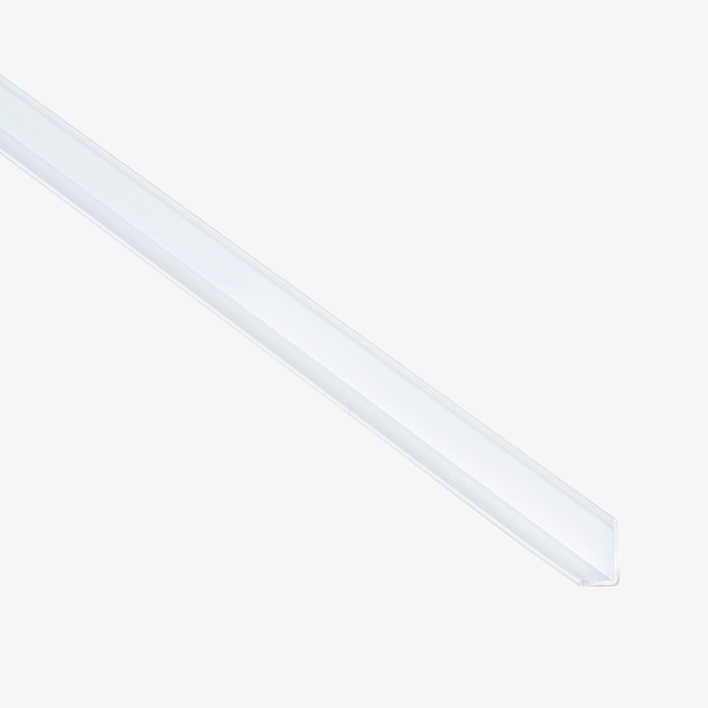 Fibo L-profil Aluminum Fibo Smal, Vit, 580 Mm
