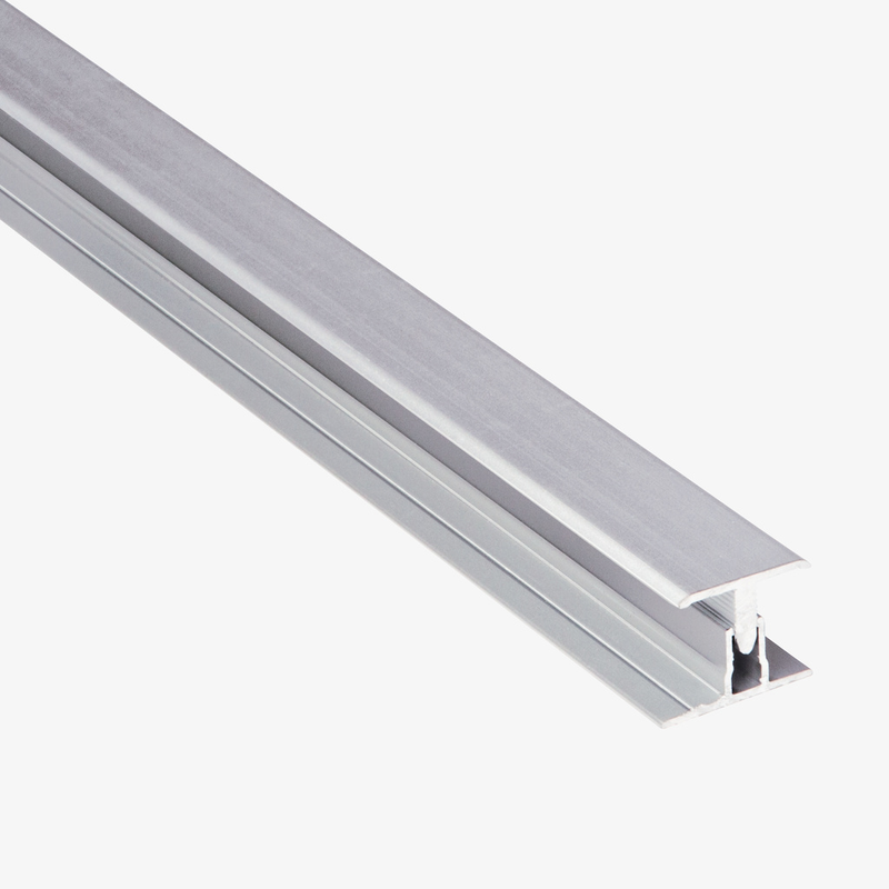 Fibo Foglist Aluminium 2-delad 2400mm Fibo Natur