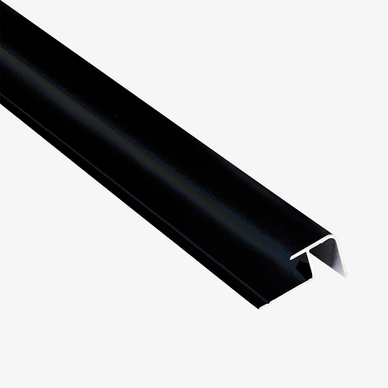 Fibo Hörnlist Utvändig Aluminium Fibo Svart, 2400 Mm, 90°