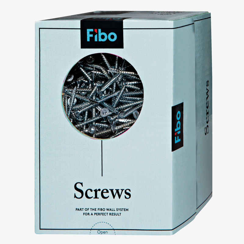 Fibo Monteringsskruvar Väggskivor 3,0x35 Med Bits Fibo 1000 St