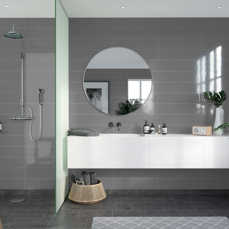 Fibo Våtrumsskiva Colour Collection Rektangel 60x15 Cm 11x620x2400 Mm Fibo London Högglans, 11x620x2400 Mm