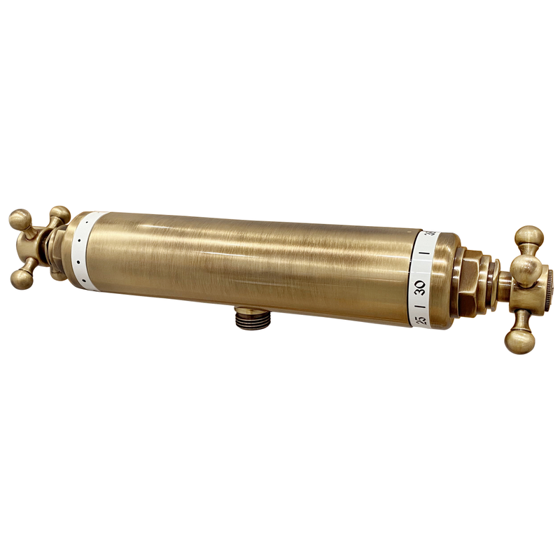 Duschbyggarna Duschblandare Lady Termostat  160 Mm, Brons