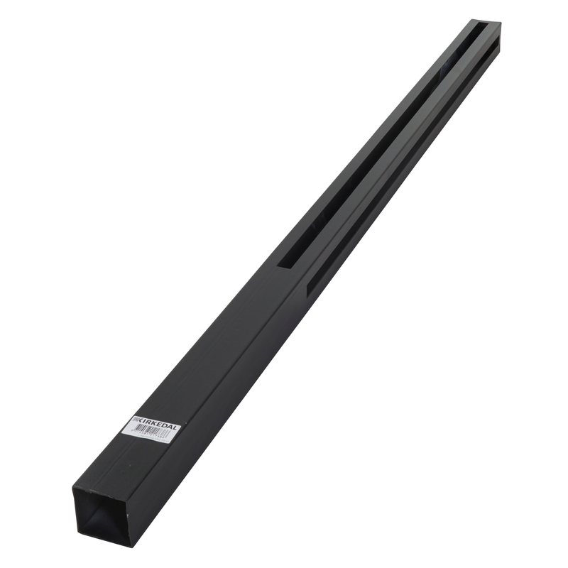 Kirkedal Ändstolpe K300 Svart  2570 Mm