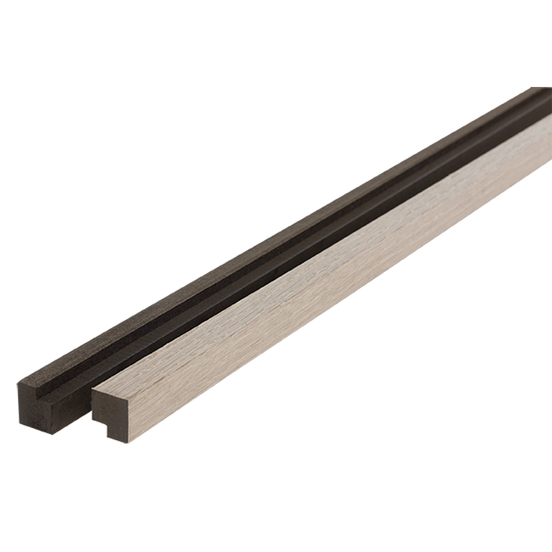 Fibrotech Avslutningslist Premium 2-pack Fibrotech Grey Oak