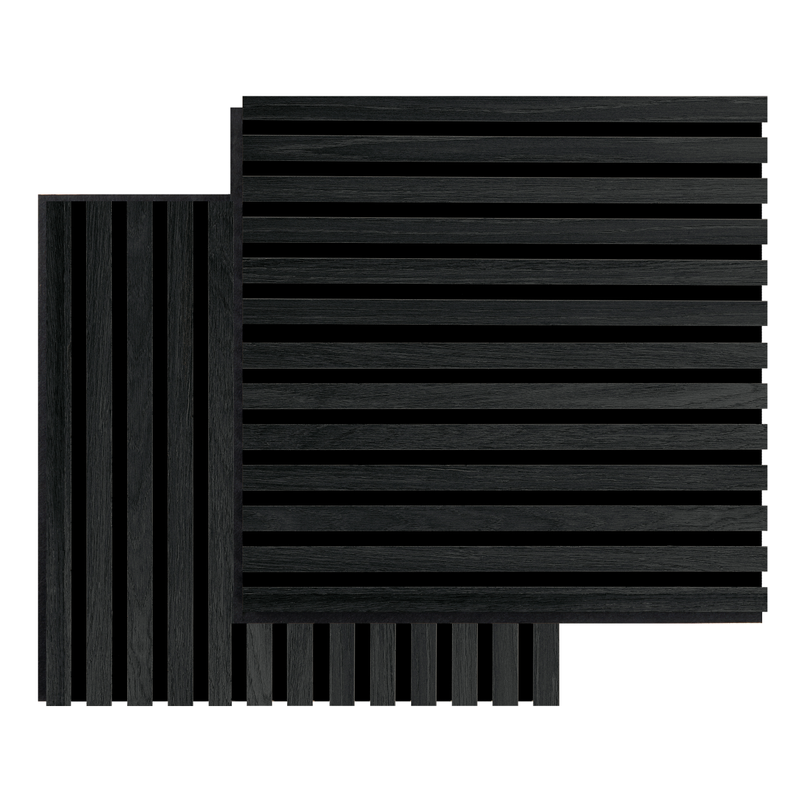 Fibrotech Akustikpanel Square 2-pack Fibrotech Black Oak