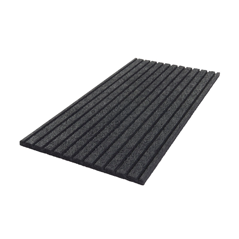Fibrotech Takpanel Träbetong Barcode Fibrotech Svart, 1200x600 Mm