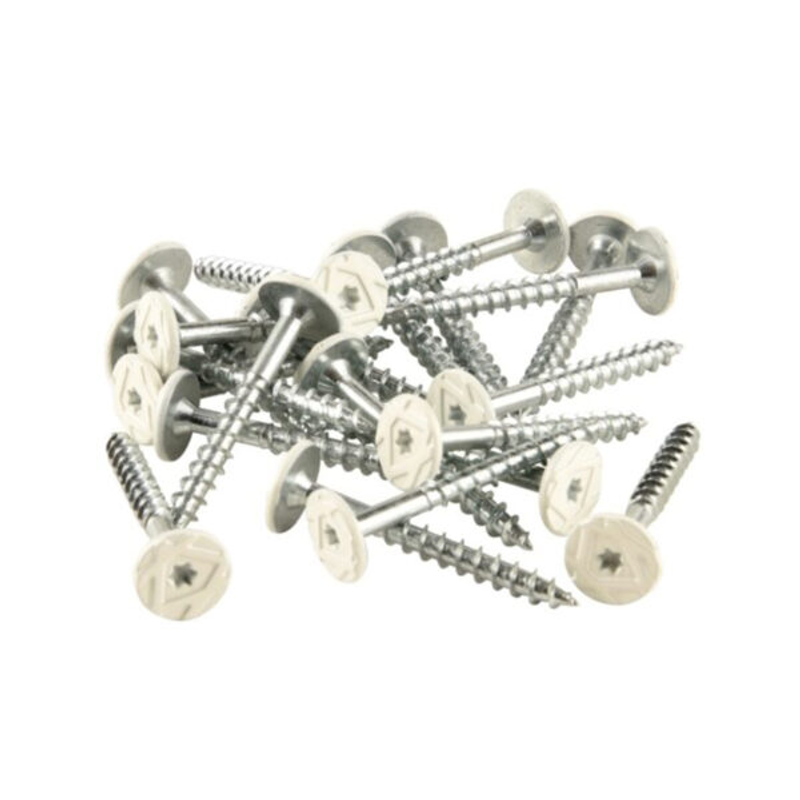 Fibrotech Skruv Träbetong 5x45 Mm Fibrotech Vit (250 St)
