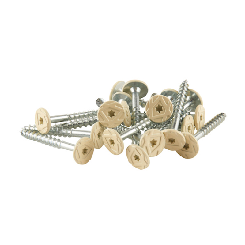 Fibrotech Skruv Träbetong 5x45 Mm Fibrotech Beige (100 St)