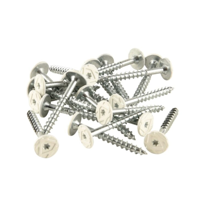 Fibrotech Skruv Träbetong 5x45 Mm Fibrotech Vit (100 St)