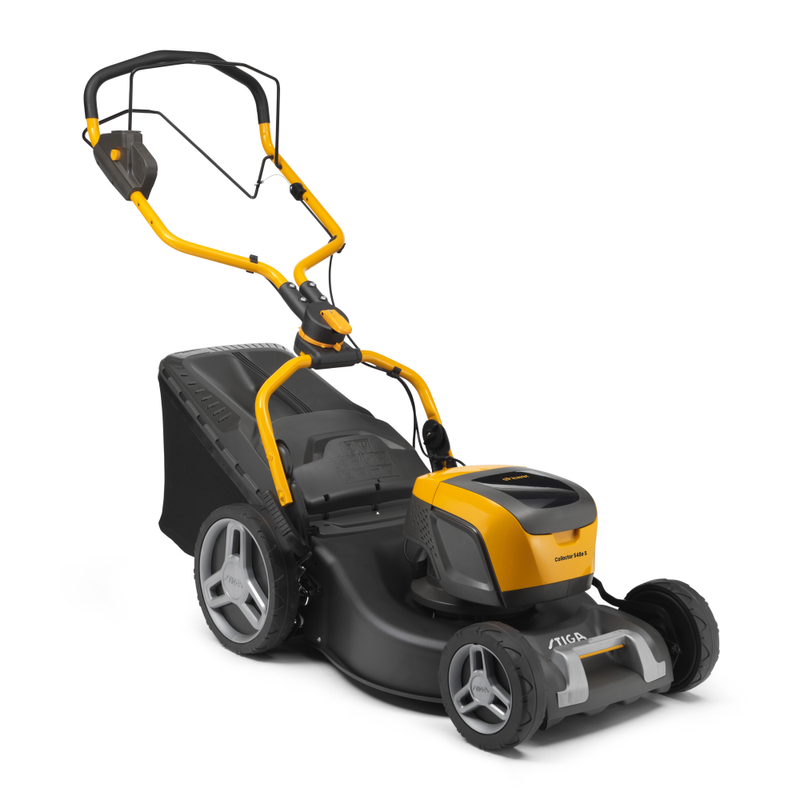 Stiga Batteridriven Gräsklippare Collector 548e S Självgående Dual 48v 2x4ah Stiga 5-serien, Epower 48 V, Experience