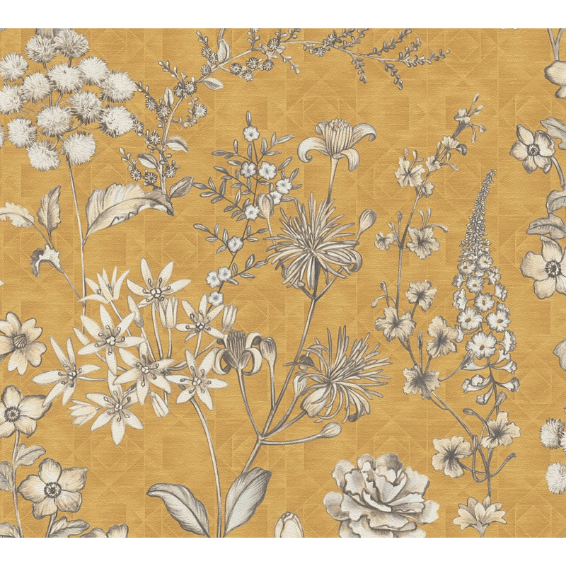 As Creation Tapet Metropolitan Stories Iii Non Woven Blommig C1 Travel Stockholm Blumen As Creation Orange