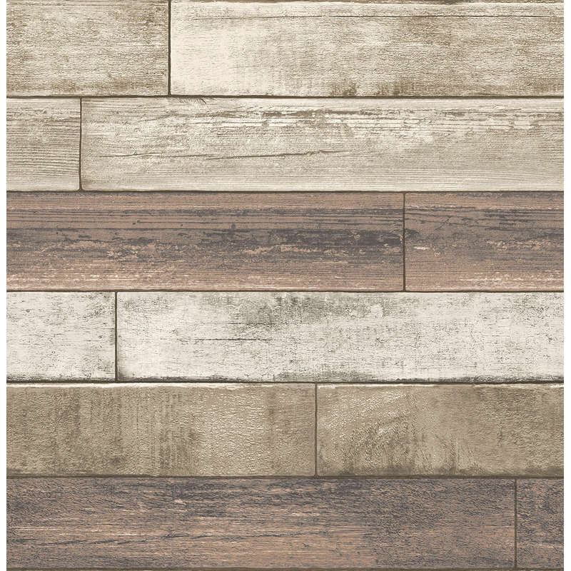 Fine Décor Tapet Non Woven Trilogy Weathered Plank Fine Décor Moss / Blush