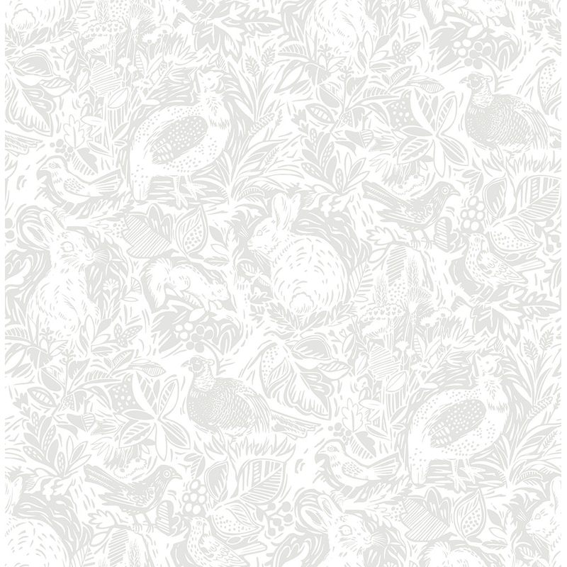 Fine Décor Tapet Non Woven Bluebell Designs Revival Fine Décor Grå