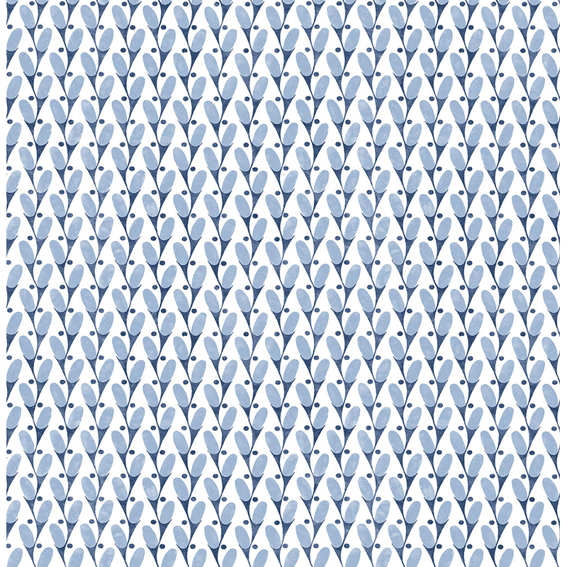 Fine Décor Tapet Non Woven Bluebell Designs Landon Fine Décor Blå