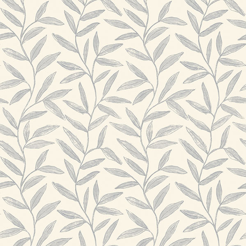 Fiona Tapet Living@home Bygg Papper Modern Rankor Silhouette  Grå/beige