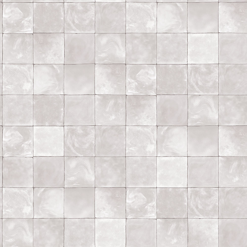 Galerie Wallcoverings Tapet Evergreen Aqua Tile Galerie Grå/mica