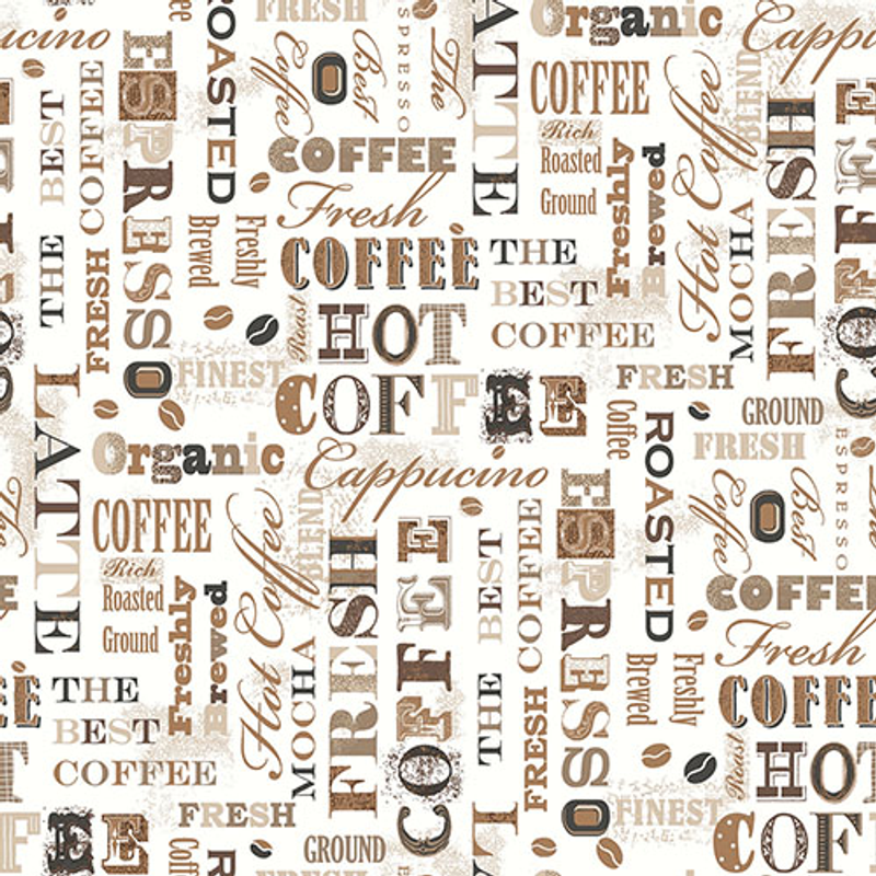 Galerie Wallcoverings Tapet Kitchen Moments B Coffee Words Galerie Browns