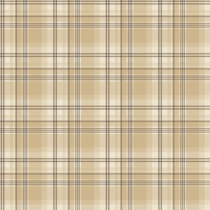 Galerie Wallcoverings Tapet Kitchen Moments B Plaid Galerie Grädde/tan/kol