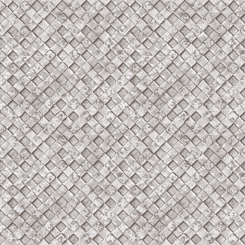 Galerie Wallcoverings Tapet Grunge Non Woven Rutig Rak 169 Galerie Grå