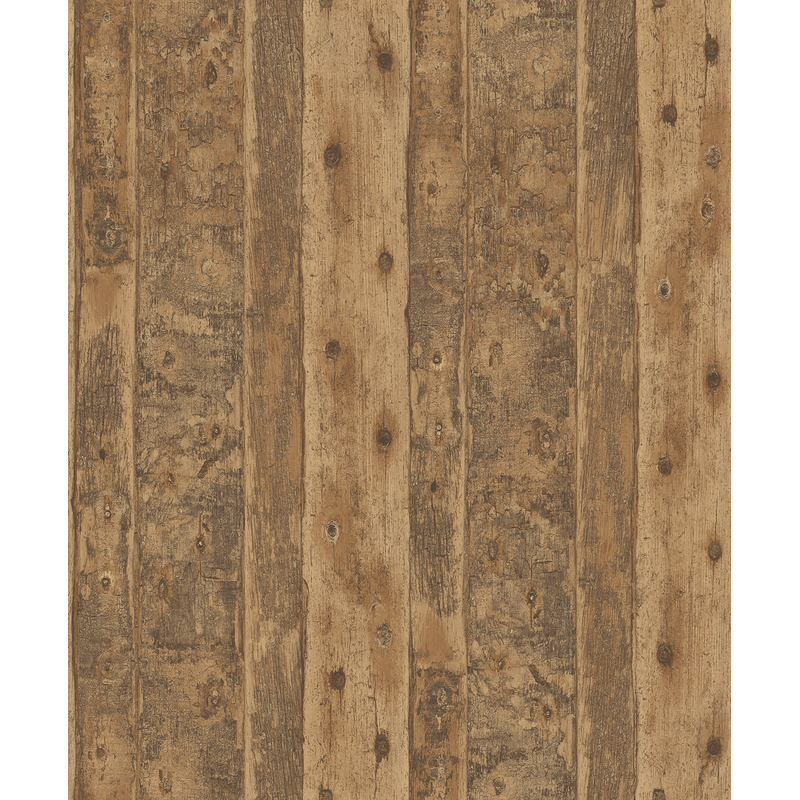 Galerie Wallcoverings Tapet Grunge Non Woven Sten/trä Rak 178 Galerie Brun
