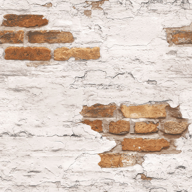 Galerie Wallcoverings Tapet Grunge Non Woven Sten/trä Rak 180 Galerie Vit/brun