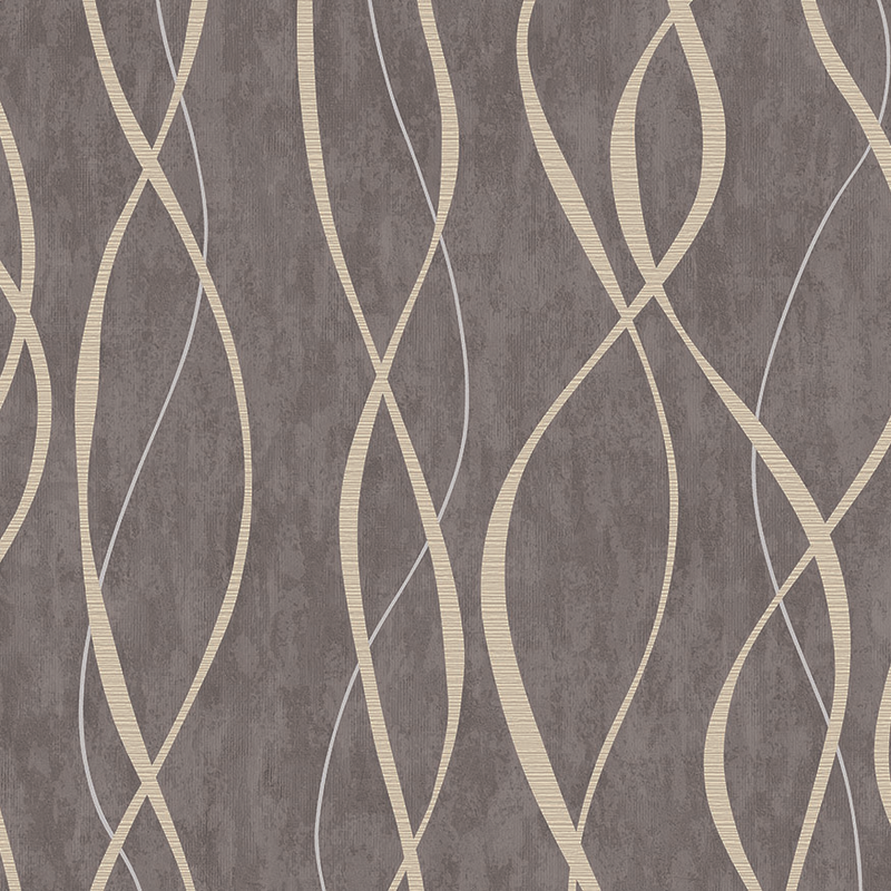 Galerie Wallcoverings Tapet Very Special Non Woven Rankor Rak Galerie Brun/metallic
