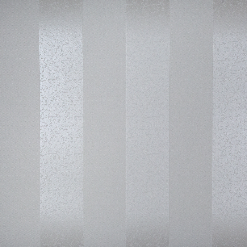 Paintpart Tapet Non Woven Barn Randig Moomin 2017 012  Ljusgrå/metallic