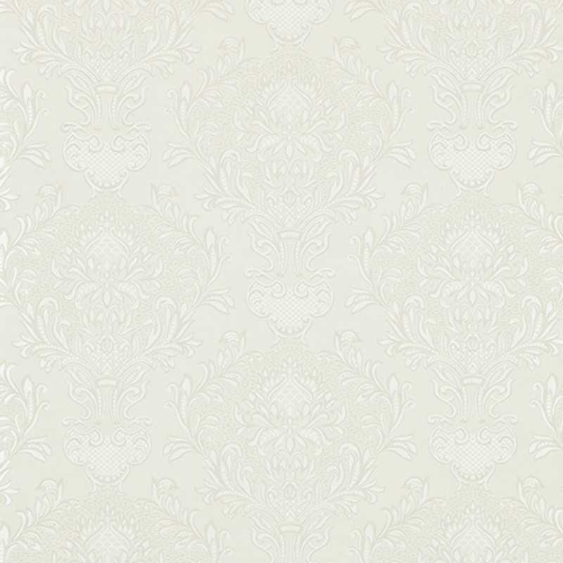Paintpart Tapet Non Woven Klassisk Medaljong Mormorstid 025  Vit/grå/beige