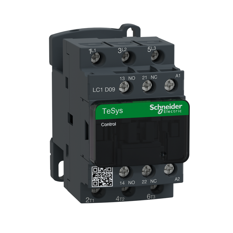 Schneider Kontaktor Tesys Deca 3-polig Ac3 400vac Spole  Electric 9a