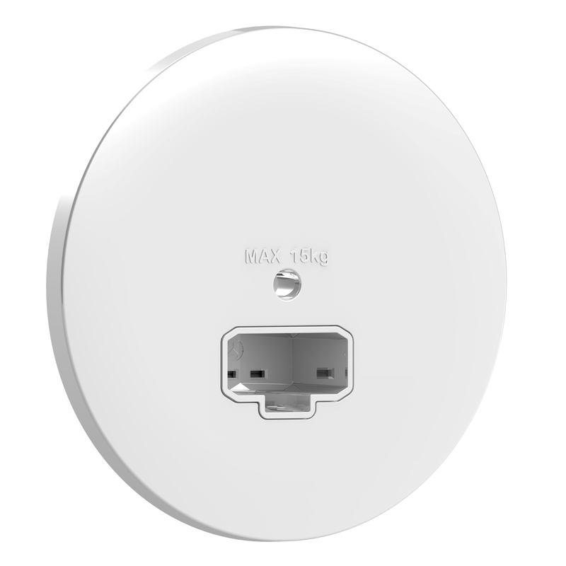Schneider Lamputtag Exxact Dcl Infällt För Takdosa Med Mittstolpe  Electric 1-vägs, 2-polig, Jordad, 6 A, Abs