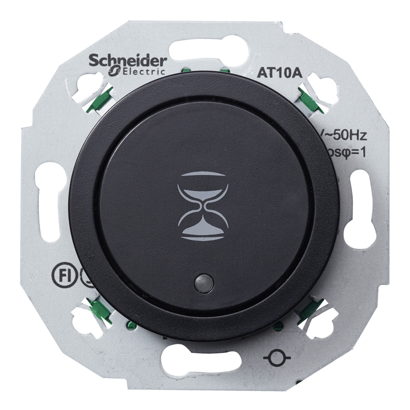 Schneider Timer Renova Infälld Elektronisk 2-polig  Electric 15-8h, Svart, Ip21