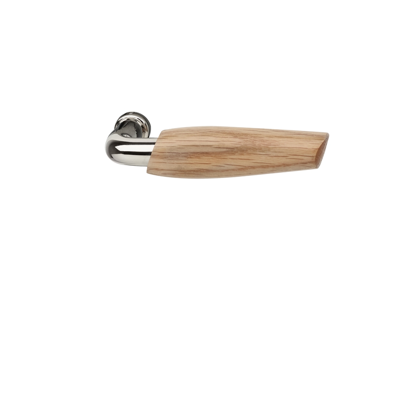 Habo Dörrhandtag Enkel Trägrepp  Ek/nickel