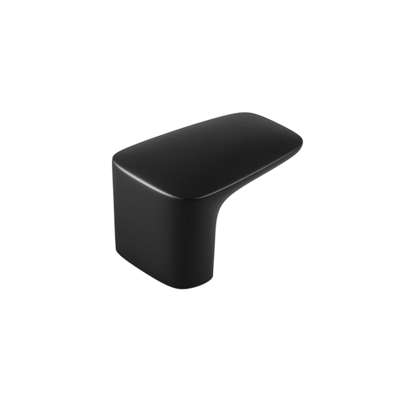 Habo Knopp Mf 1:2 2-pack  Matt Svart