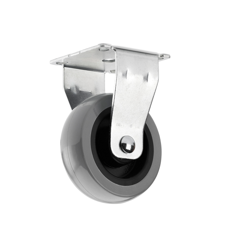 Habo Hjul Fast Elzink  100 Mm