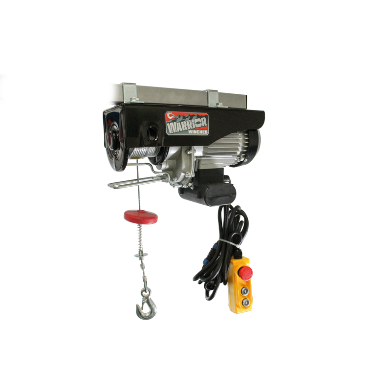 Warrior Winches Elektrisk Lyftvinsch 500kg Ip54 - 230 V Warrior Winches 230v, 250 / 500kg (551 / 1102 Lb)