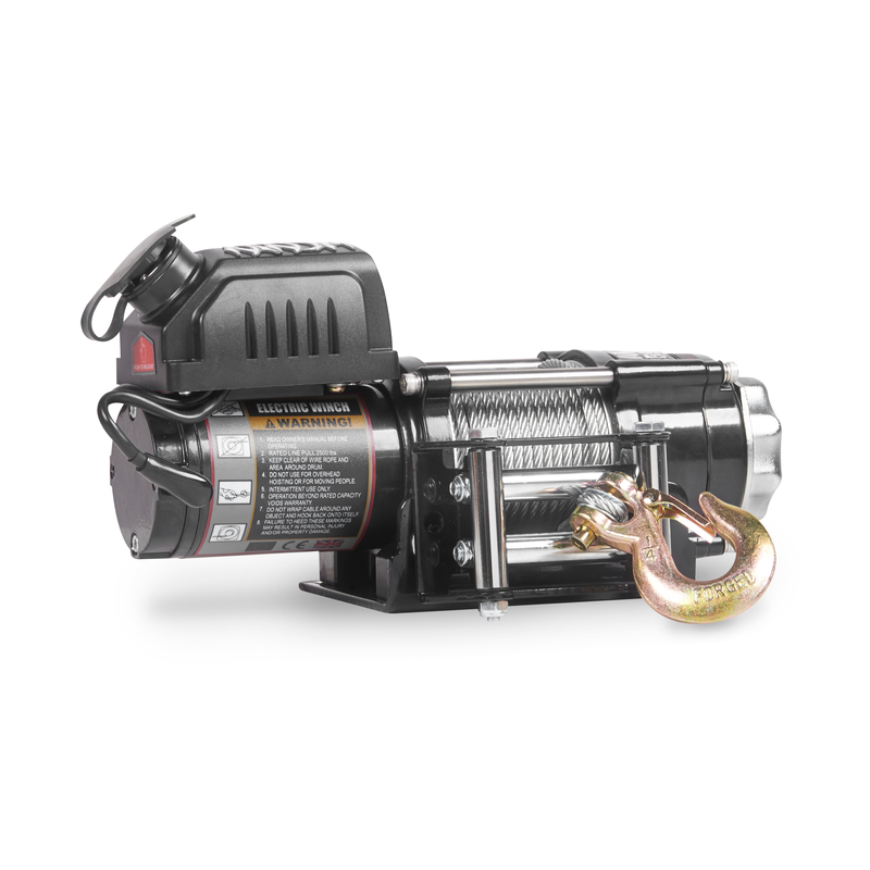 Warrior Winches Vinsch Ninja Stålvajer 2500lb Warrior Winches 24v