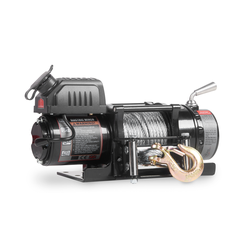 Warrior Winches Vinsch Ninja Stålvajer 4500lb Warrior Winches 12v