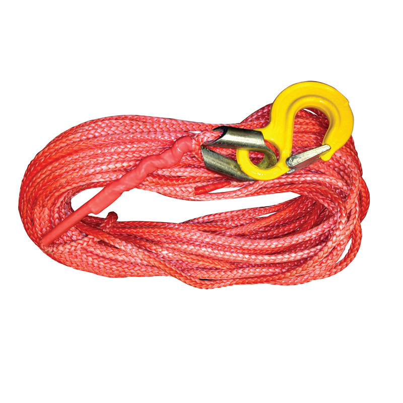 Warrior Winches Syntetisk Lina Armortek Syntetlina, Komplett Med Kaus Och Krok Warrior Winches 5mm - Max 3600kg, 15m