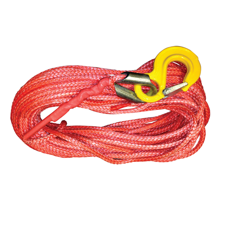 Warrior Winches Syntetisk Lina Armortek Syntetlina, Komplett Med Kaus Och Krok Warrior Winches 6mm - Max 4700kg, 15m