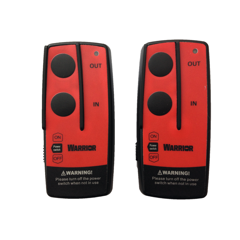 Warrior Winches Trådlös Fjärrkontroll Universal, 12/24v Warrior Winches