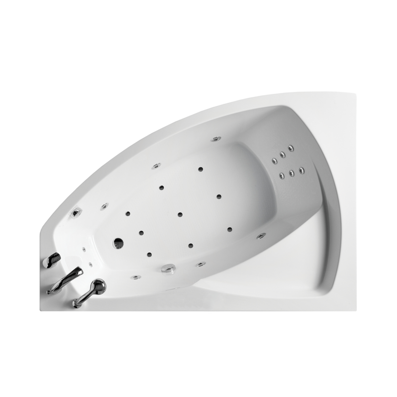 Swebad Massagebadkar Västervik Swebad 170 Cm, Design, Vänster