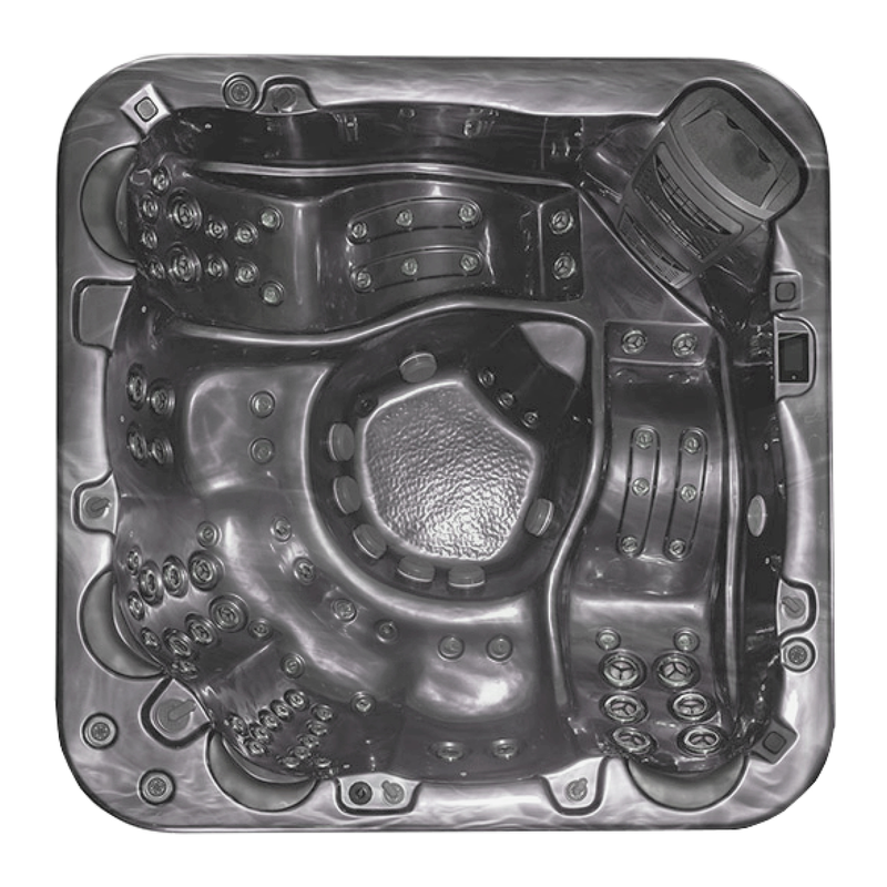 Swebad Spabad Akvamarin 6 Platser 79 Jets Swebad Standard, Pearl Shadow