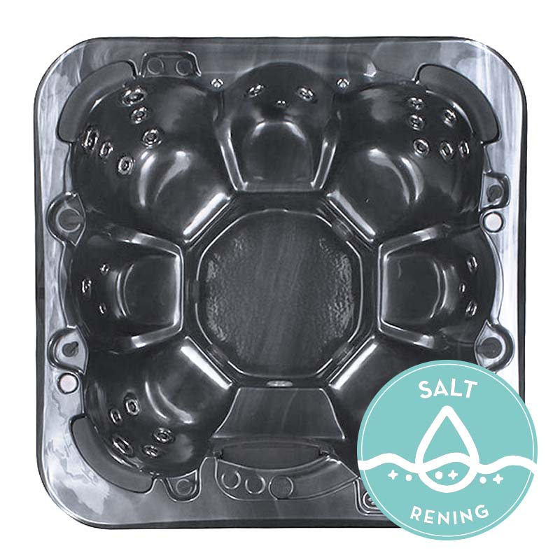 Swebad Spabad Safir 7 Platser 38 Jets Swebad Saltrening, Pearl Shadow